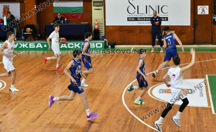 Юношите на баскетболния „Хасково“ с домакинска победа над БК „Сливен“
