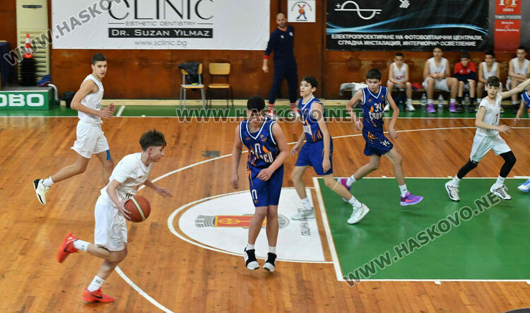 Юношите на баскетболния „Хасково“ с домакинска победа над БК „Сливен“