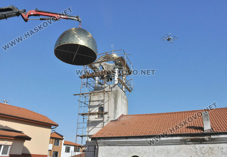 Църквата „Св. Георги“ в Хасково с нов купол и ремонт за 200 000 лева