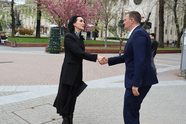 Кметът на Хасково и посланика на Украйна в България обсъдиха бъдещи партньорства