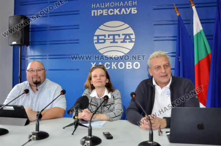 Марин Калинков, Веселина Узунова и д-р Петър Москов