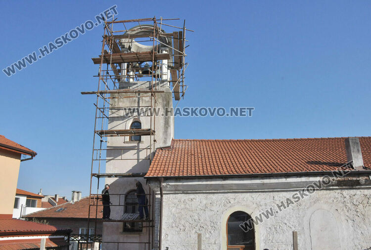 Църквата „Св. Георги“ в Хасково с нов купол и ремонт за 200 000 лева