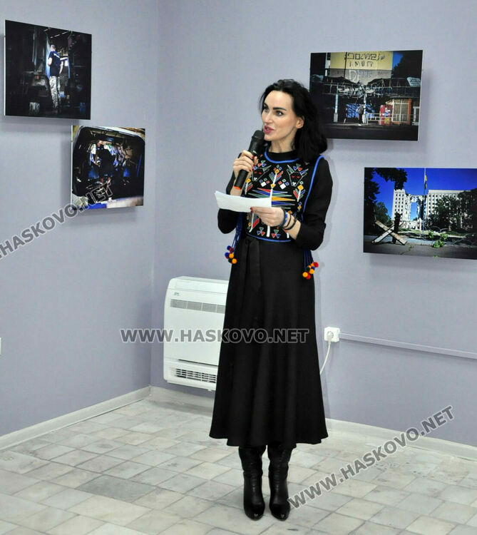 Посланикът на Украйна гостува в Хасково за фотоизложба в Регионалния исторически музей