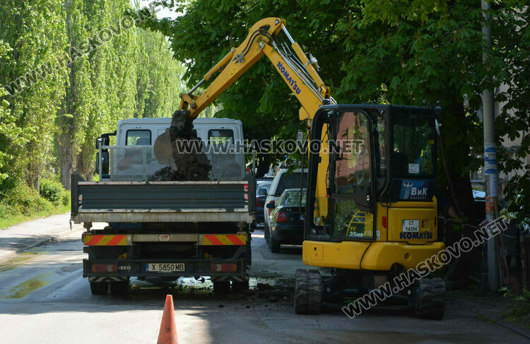 Авария остави част от Хасково без вода