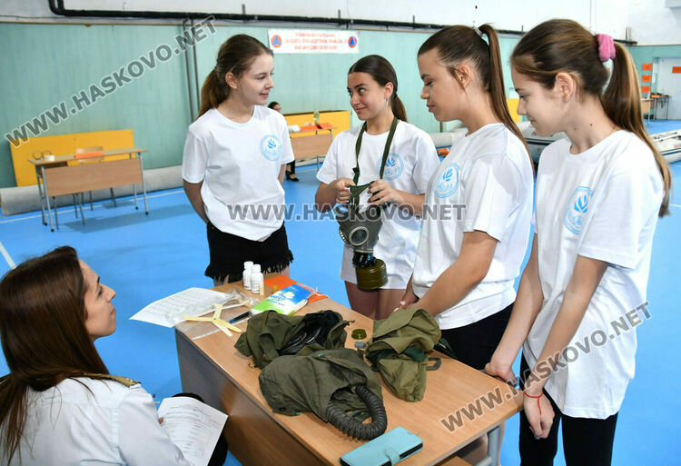 СУ „Любен Каравелов“ – Димитровград е №1 в състезанието „Защита при бедствия, пожари и извънредни ситуации“