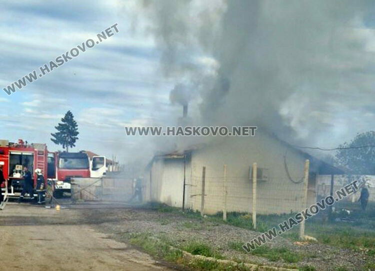 Къща горя в хасковското село Узунджово