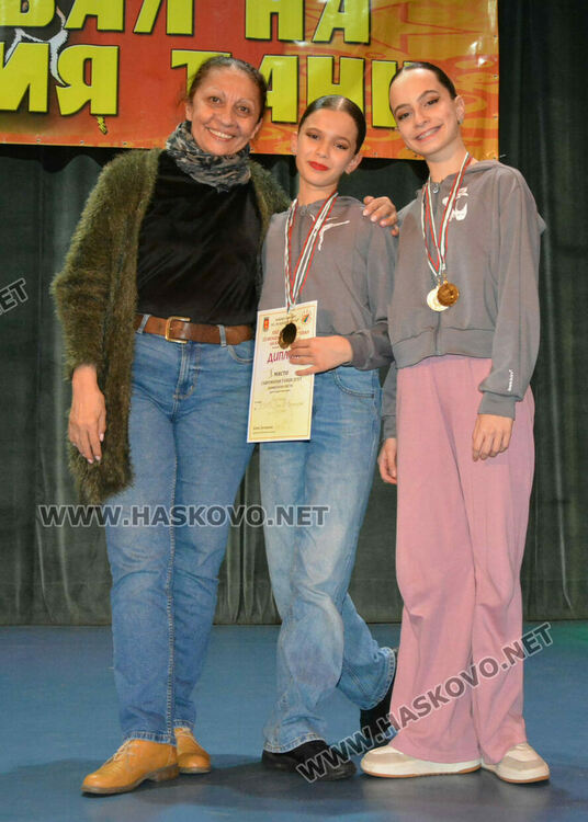 НУМСИ-Бургас получи Купата на кмета на Хасково от Националния фестивал на камерния танц