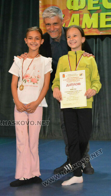 НУМСИ-Бургас получи Купата на кмета на Хасково от Националния фестивал на камерния танц