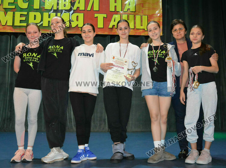 НУМСИ-Бургас получи Купата на кмета на Хасково от Националния фестивал на камерния танц