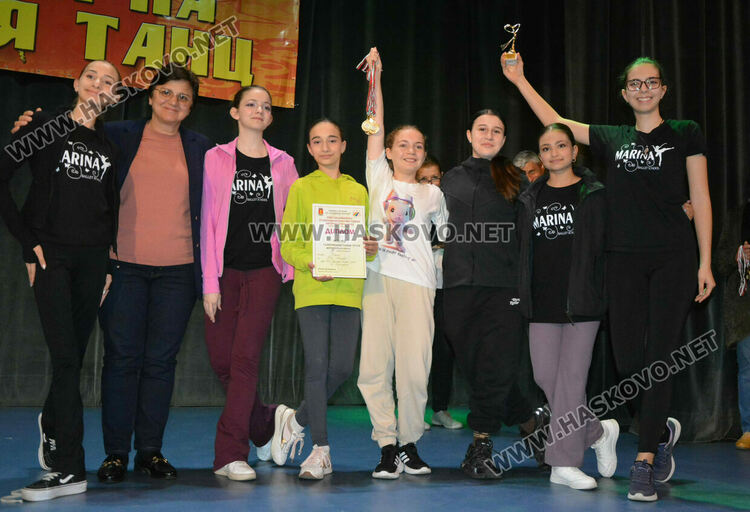 НУМСИ-Бургас получи Купата на кмета на Хасково от Националния фестивал на камерния танц