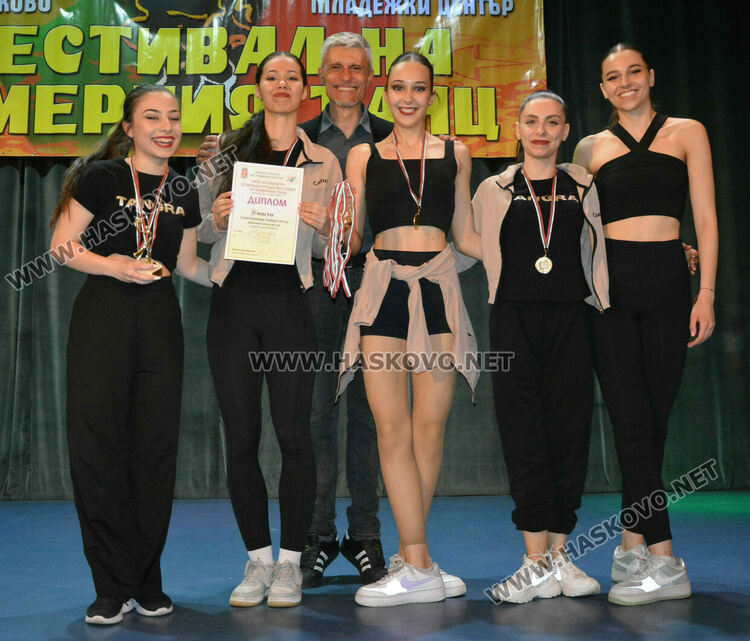 НУМСИ-Бургас получи Купата на кмета на Хасково от Националния фестивал на камерния танц