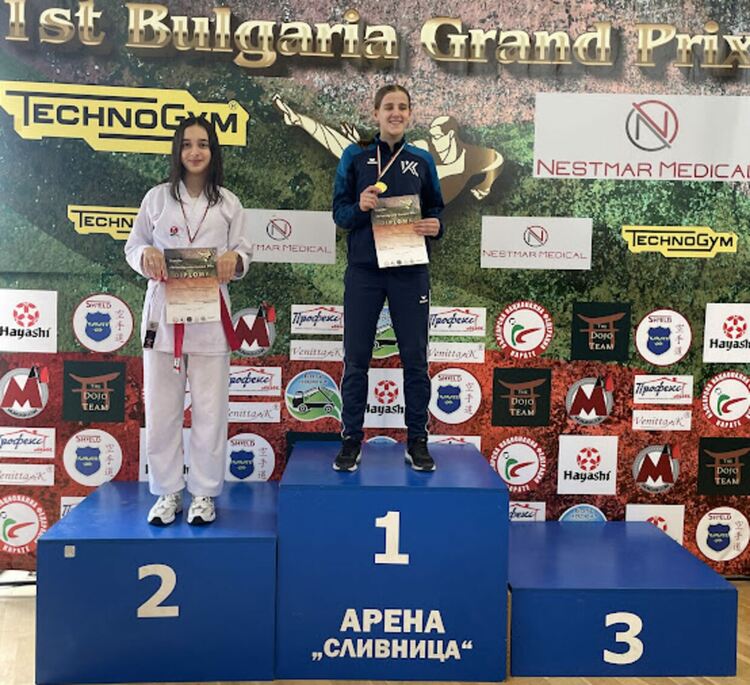 Състезателите на "Аида Вадо-рю" с успехи на Гран При турнир по карате в Сливница