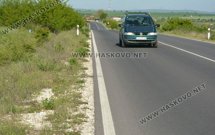 Поне 2 г. още ще продължи ремонтът на стария път от Хасково към Пловдив