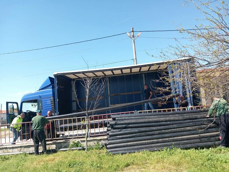 Частична подмяна започва на довеждащ водопровод за село Александрово