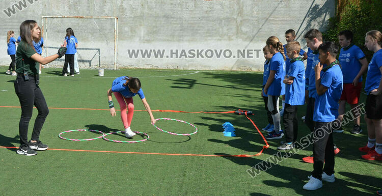 100 деца се включиха в спортен празник срещу зависимостите, организиран от Ротари клуб Хасково-Аида