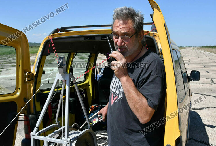 Живко Матев от Авиоклуб „Хасково“