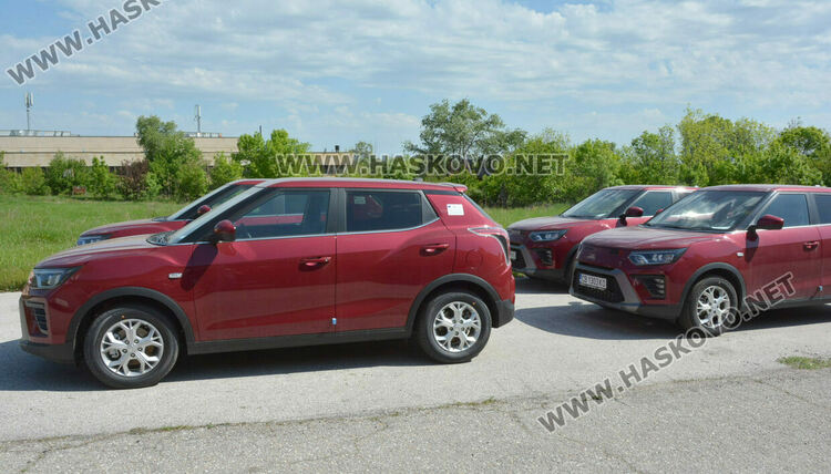 Пожарната в Хасково получи 4 нови автомобила