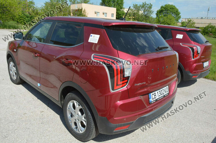 Пожарната в Хасково получи 4 нови автомобила