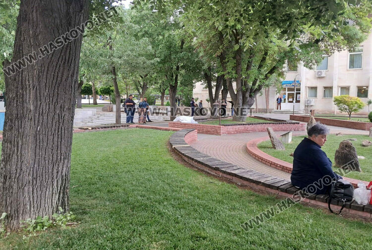 Починалият вчера в центъра на Хасково е бил пребит, задържаха заподозрян за убийството му