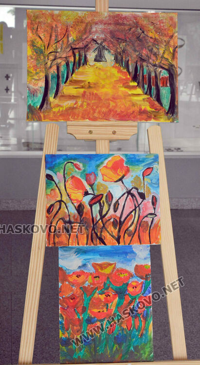 Известеният педагог и спортен деятел Силвия Тенчева откри първа самостоятелна изложба