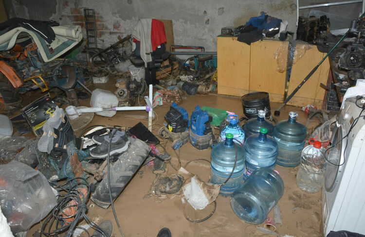 Дъждът наводни къща в село Стойково