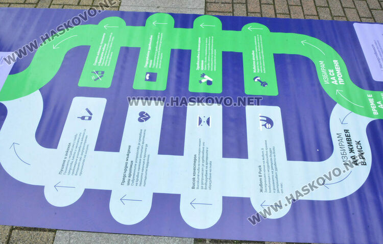 Хасково се включи в Националната кампания „Пътека на знанието за инсулт“