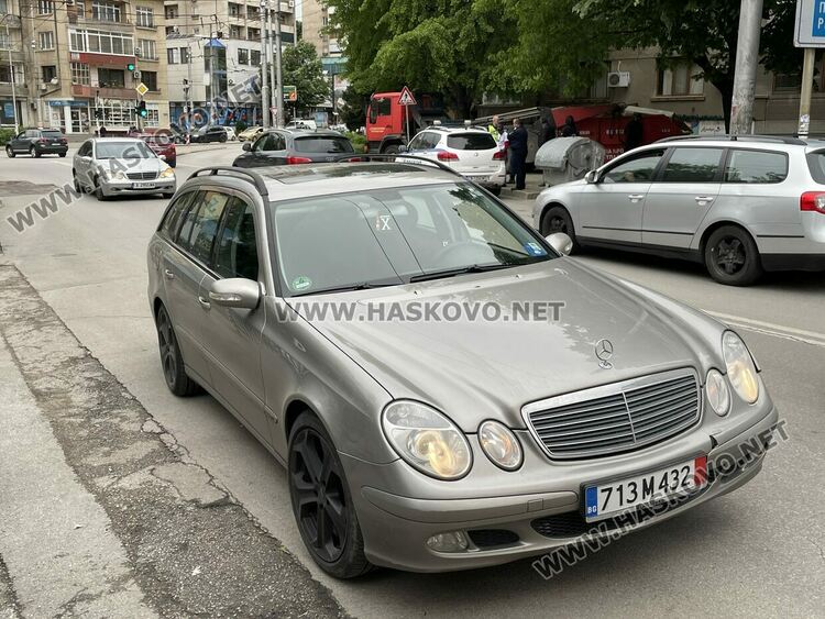 Полицейски екипи засякоха нарушители с „Мерцедес“ по хасковски улици