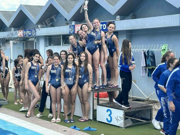 "Арда"Кърджали е шампион на страната по водна топка при девойките