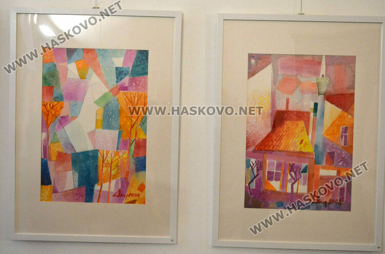 Изложбата „Следи от цветове“ напомня за творчеството на незабравимия Динко Динев  