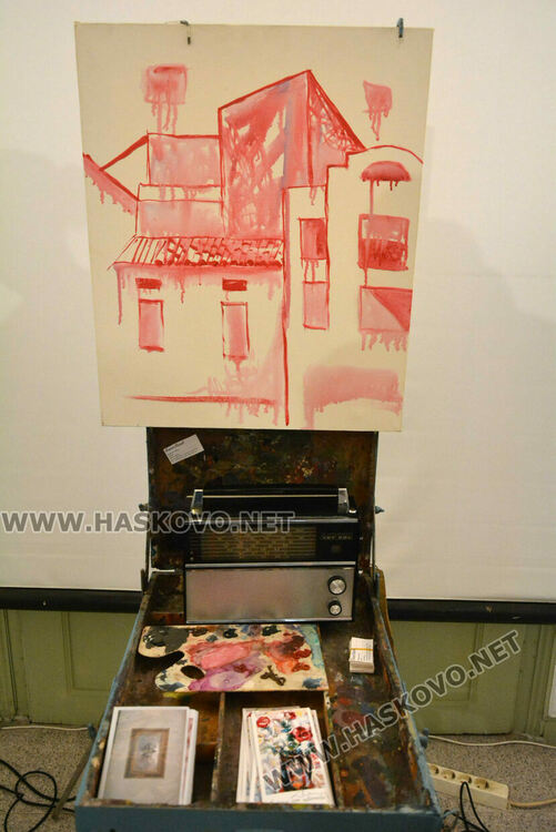 Изложбата „Следи от цветове“ напомня за творчеството на незабравимия Динко Динев  