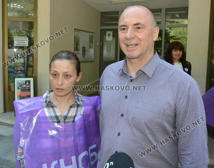 Библиотекарите в Хасково се включиха в националния протест на КНСБ 