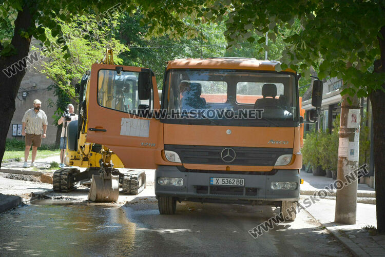 Ремонтират водопроводи в Хасково и Свиленград
