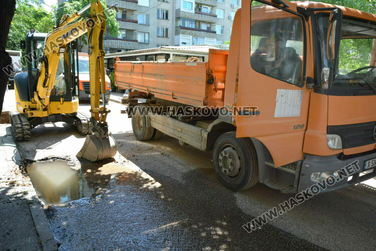 Ремонтират водопроводи в Хасково и Свиленград