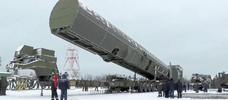 Руска междуконтинентална ракета „Сармат“