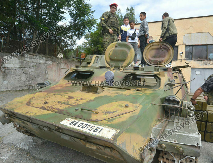 Хасковското поделение отвори врати за Деня на детето