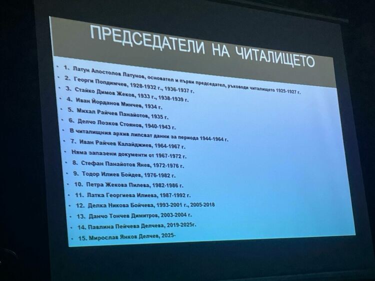 В Конуш празнуваха 100 години от основаването на читалище 