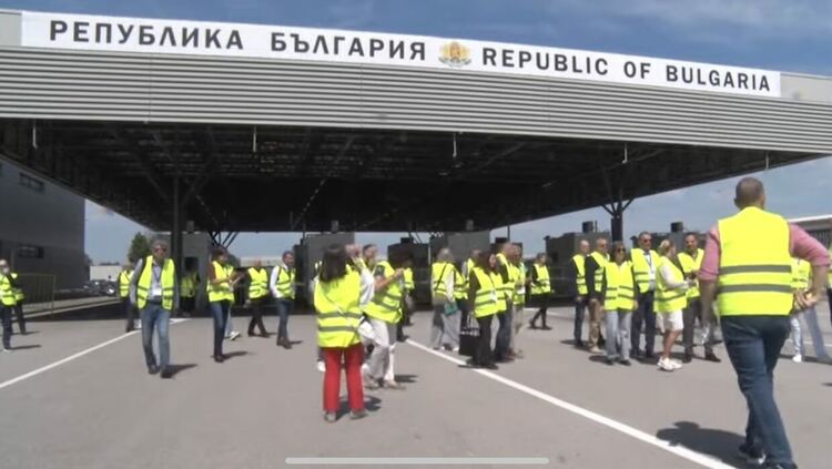 Представители на митническите администрации на 20 държави-членки посетиха ГКПП „Капитан Андреево“
