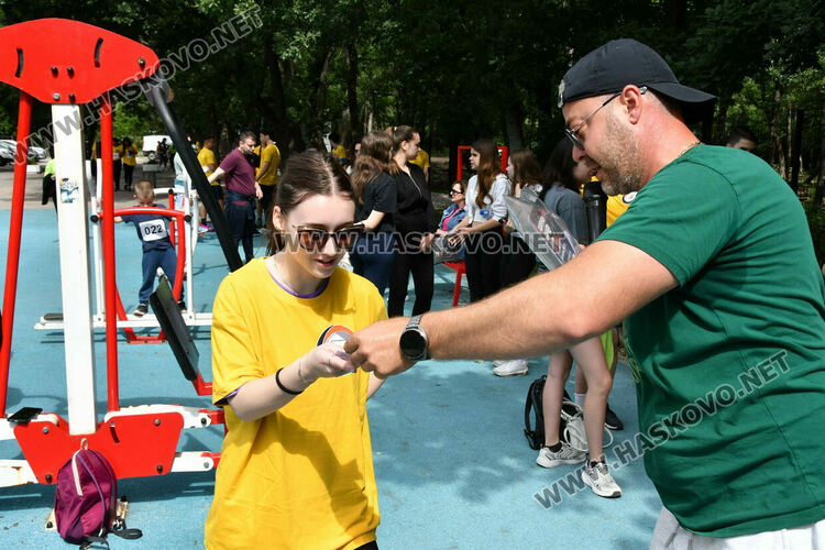 Ученици казаха НЕ на цигарите чрез спортно състезание