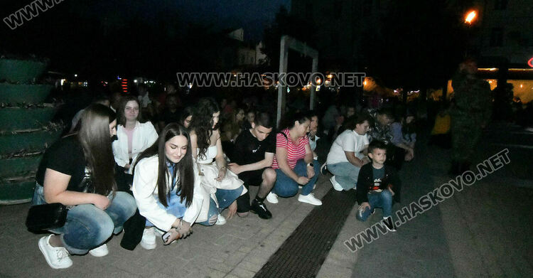 Тържествена заря-проверка за Деня на Ботев в Хасково 