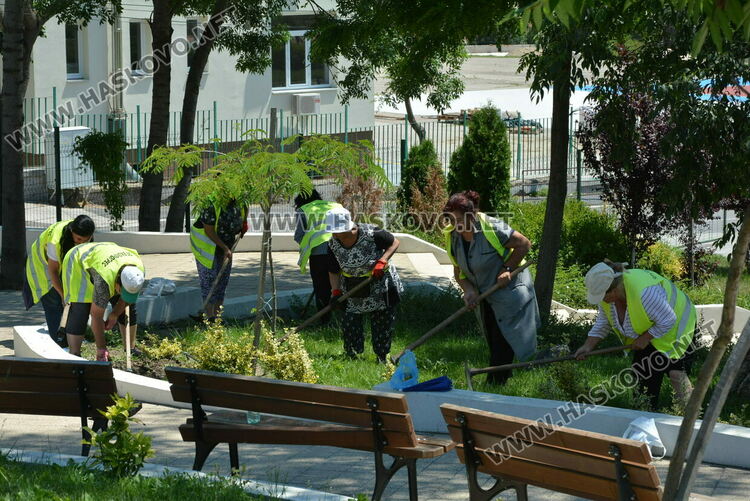 Хасковлия: Младежи чупят лампи, пейки и съоръжения в парка зад ДНА