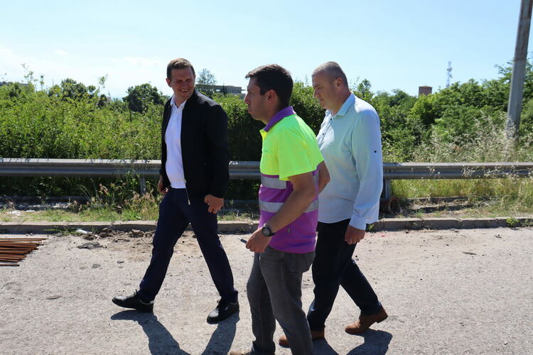 Ремонтът на пътен възел „Орфей“ набира скорост 