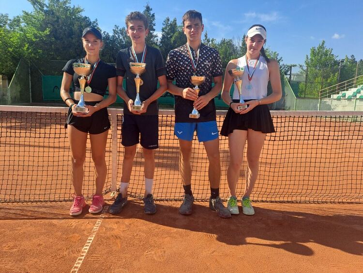 Станаха ясни първите шампиони на Държавното първенство по тенис в Хасково