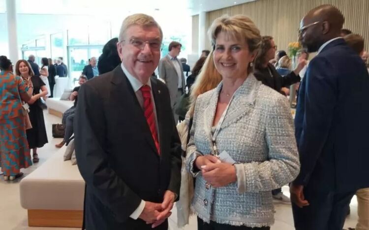 Президентът на МОК Томас Бах увери Весела Лечева, че и в бъдеще като почетен председател ще продължи да оказва пълна подкрепа за БОК.