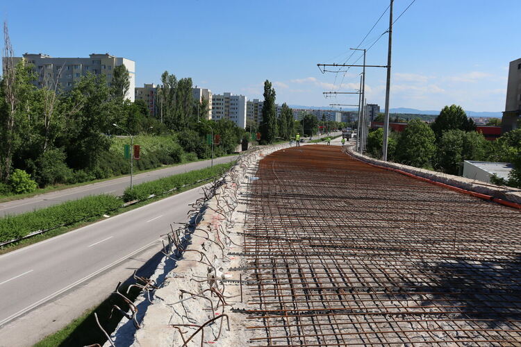 Ремонтът на пътен възел „Орфей“ набира скорост 