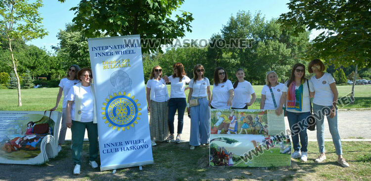„Инър уил“ Хасково обособи детски кът на „Ямача“ с поставяне на нови съоръжения