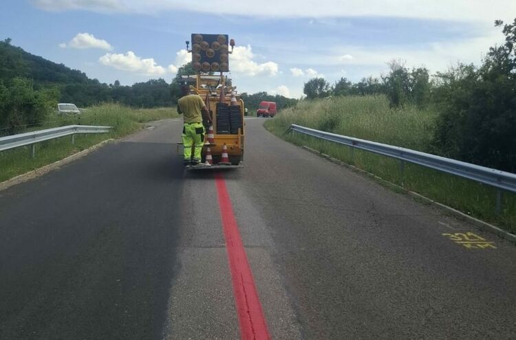 Гъвкави ограничители ще повишат безопасността по път I-5 в района на Черноочене