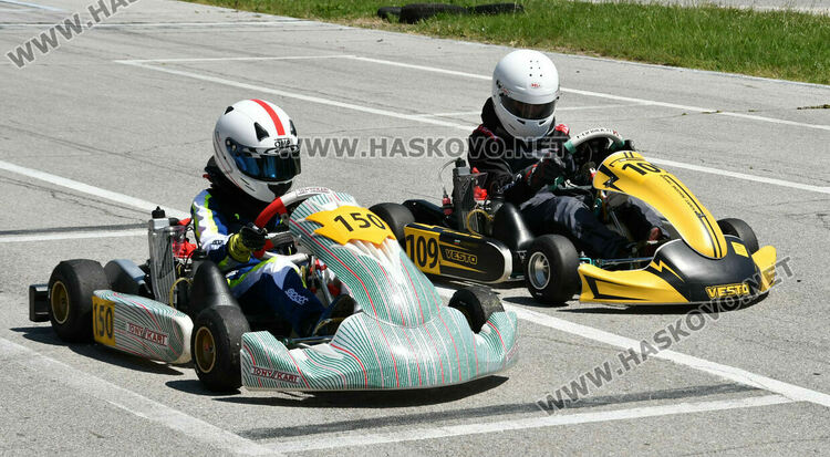 52 пилоти се включиха в 3-ия кръг на националния шампионат на картинг пистата край Хасково