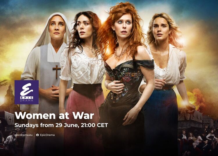 Мис Скарлет, Мис Марпъл и Жени по време на война по EPIC DRAMA