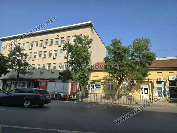 Отстраниха опасно надвиснал клон в центъра на Хасково