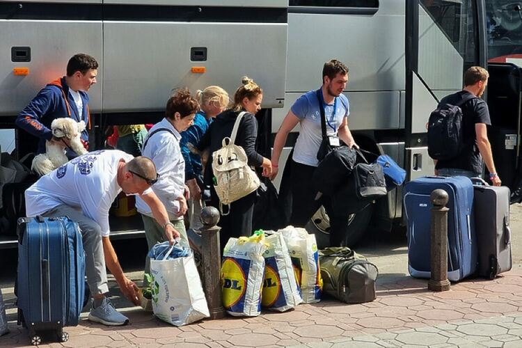 Украински бежанци в България